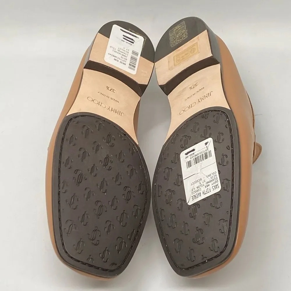 Jimmy Choo Diamond Tilda Loafers size 37.5